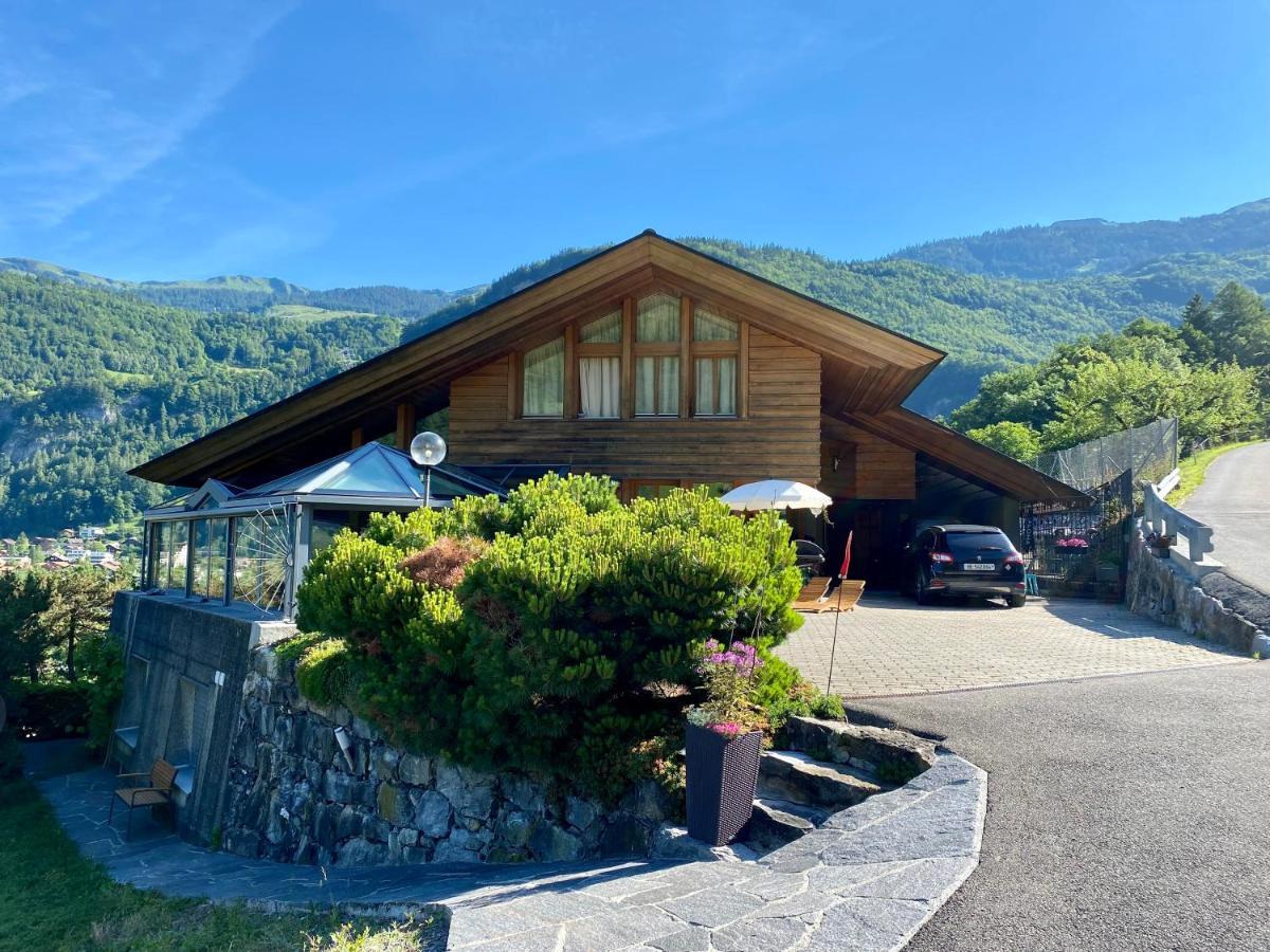 Appartement Aareschlucht- Grandiose Aussicht Fuer 2-6 Pers. Meiringen Exterior foto