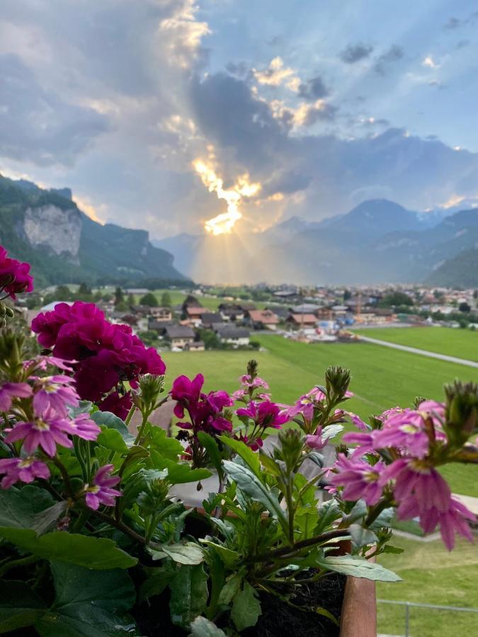 Appartement Aareschlucht- Grandiose Aussicht Fuer 2-6 Pers. Meiringen Exterior foto